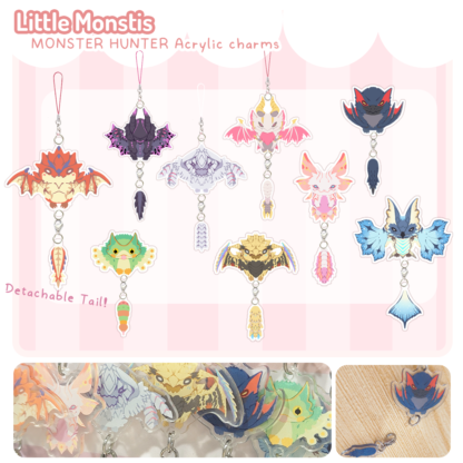 Little Monsti charms