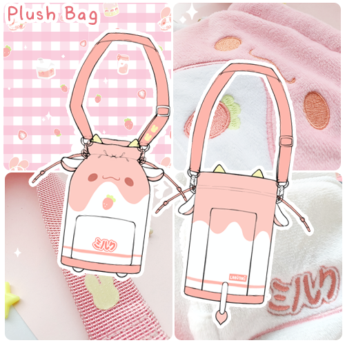Moosabean: Plush Sling-Bag