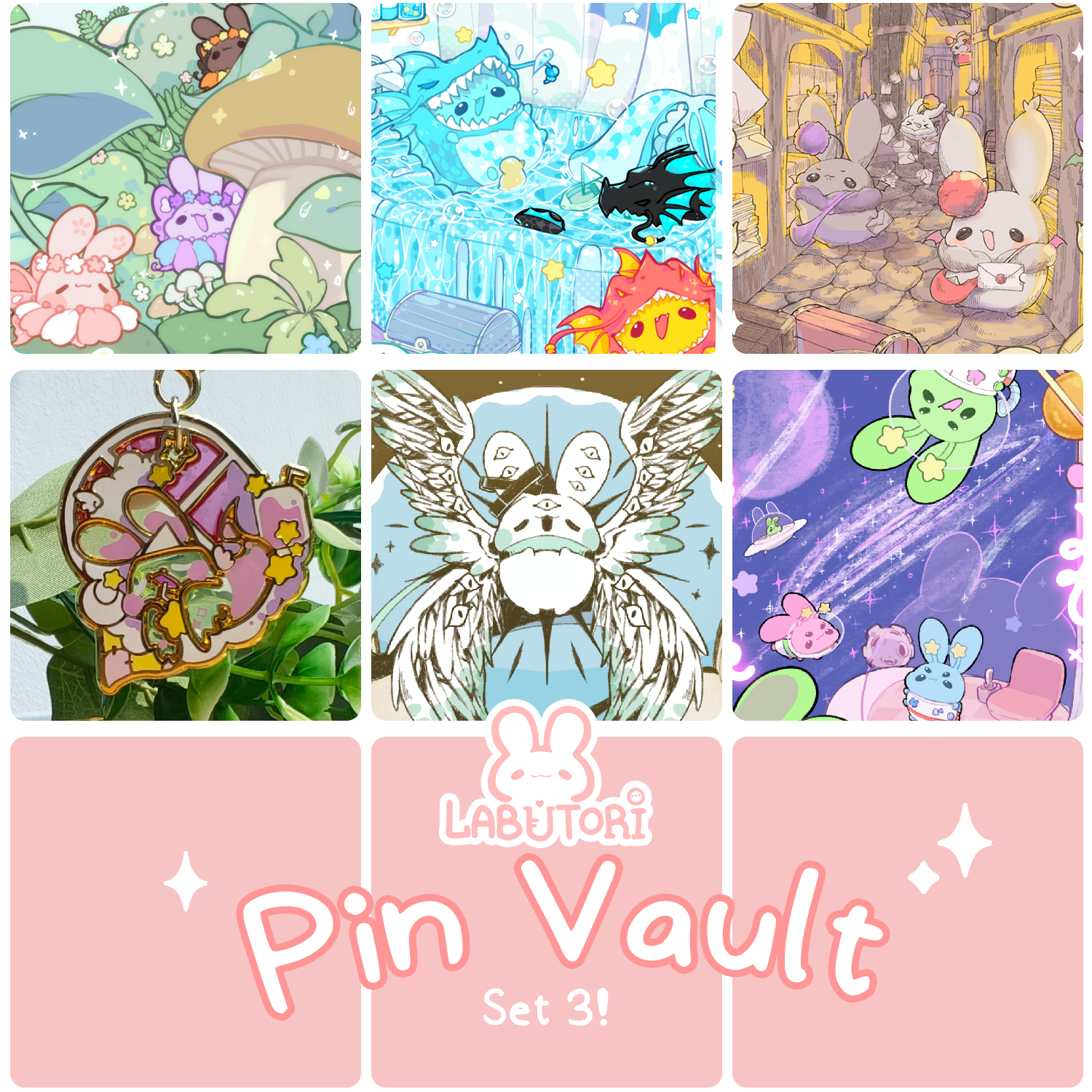 Pin Vault - Set 3